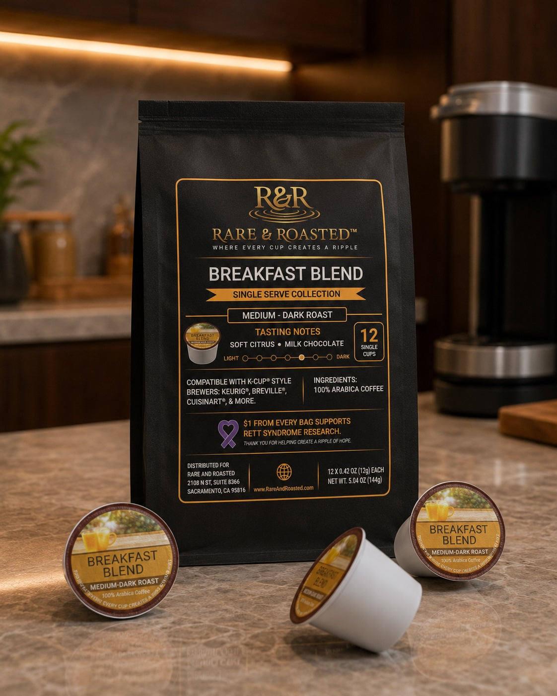 BREAKFAST BLEND Single-Serve K-Cup® Pods
