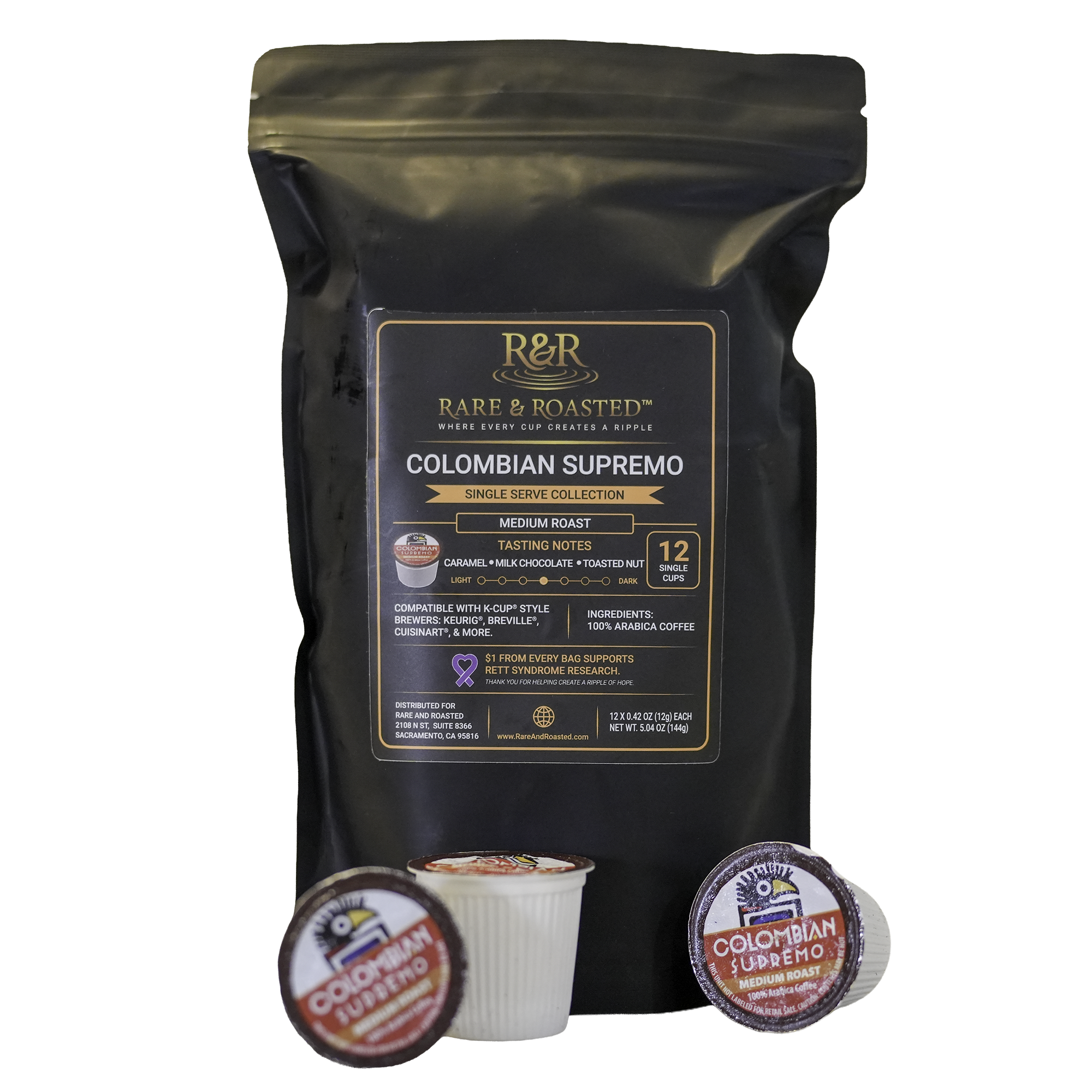 COLOMBIAN SUPREMO Single Origin, Single-Serve K-Cup® Pods
