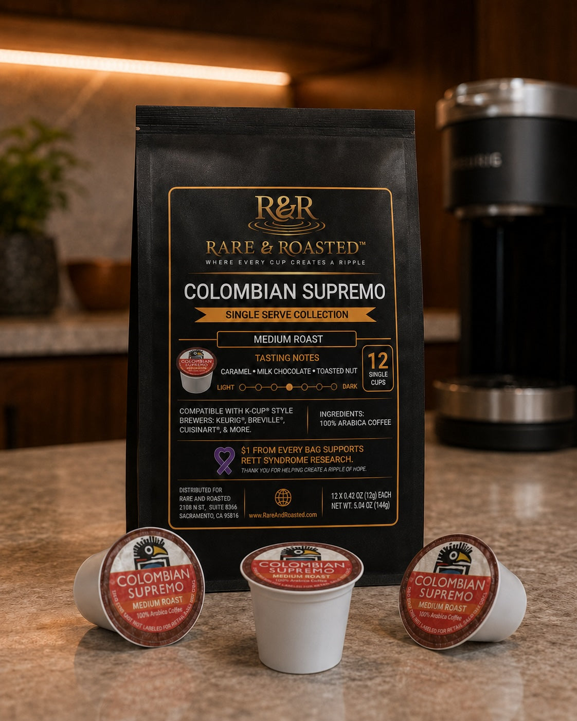 COLOMBIAN SUPREMO Single Origin, Single-Serve K-Cup® Pods